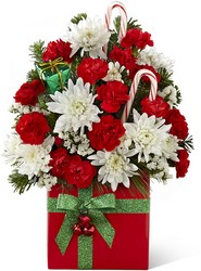 The FTD Holiday Cheer Bouquet  from Krupp Florist, your local Belleville flower shop